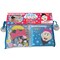 Buddy & Barney: Bath Time: Book & Stickers - Funny Faces - Color Changing Book & 17 Foam Pieces, Mix & Match Faces, Mesh Bag, Water Play Toy, Kids 3+